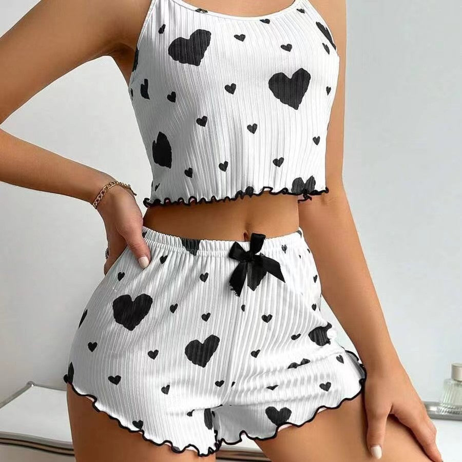 Sweet Heart Nightwear Combo - Stargate Lingerie