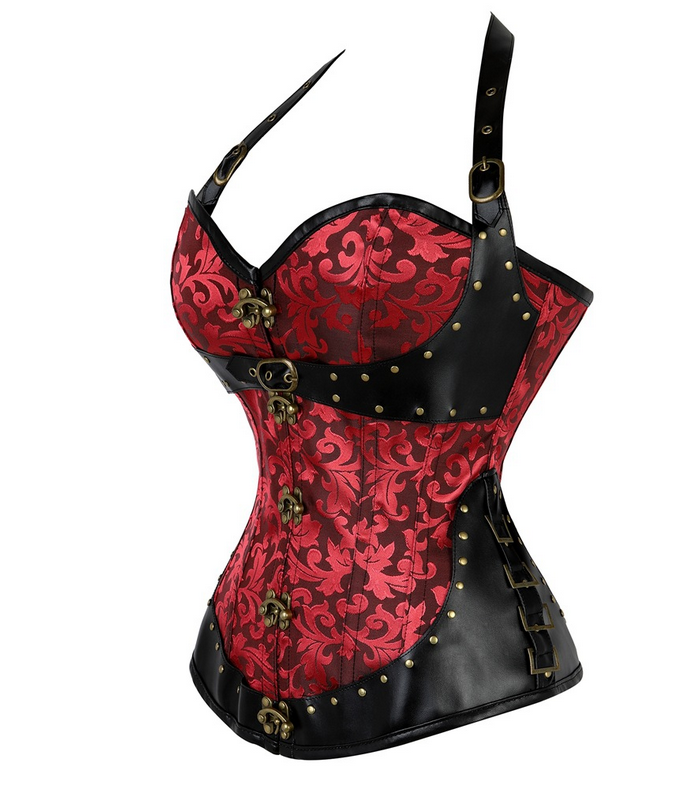Gothic Inspired Luxury Corset Lingerie Top - Stargate Lingerie