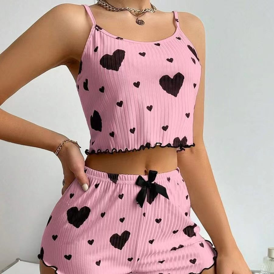 Sweet Heart Nightwear Combo - Stargate Lingerie