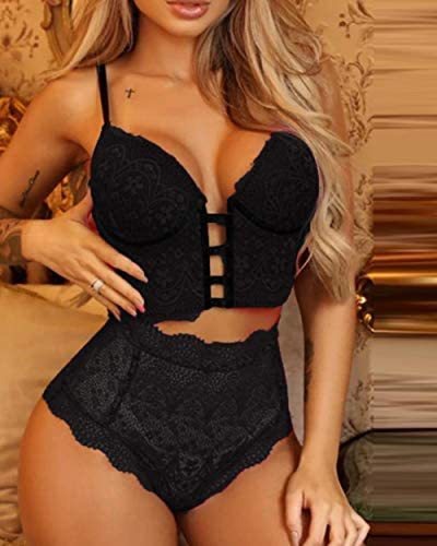 European Sexy Bustier and Seductive Lace Panty - Stargate Lingerie